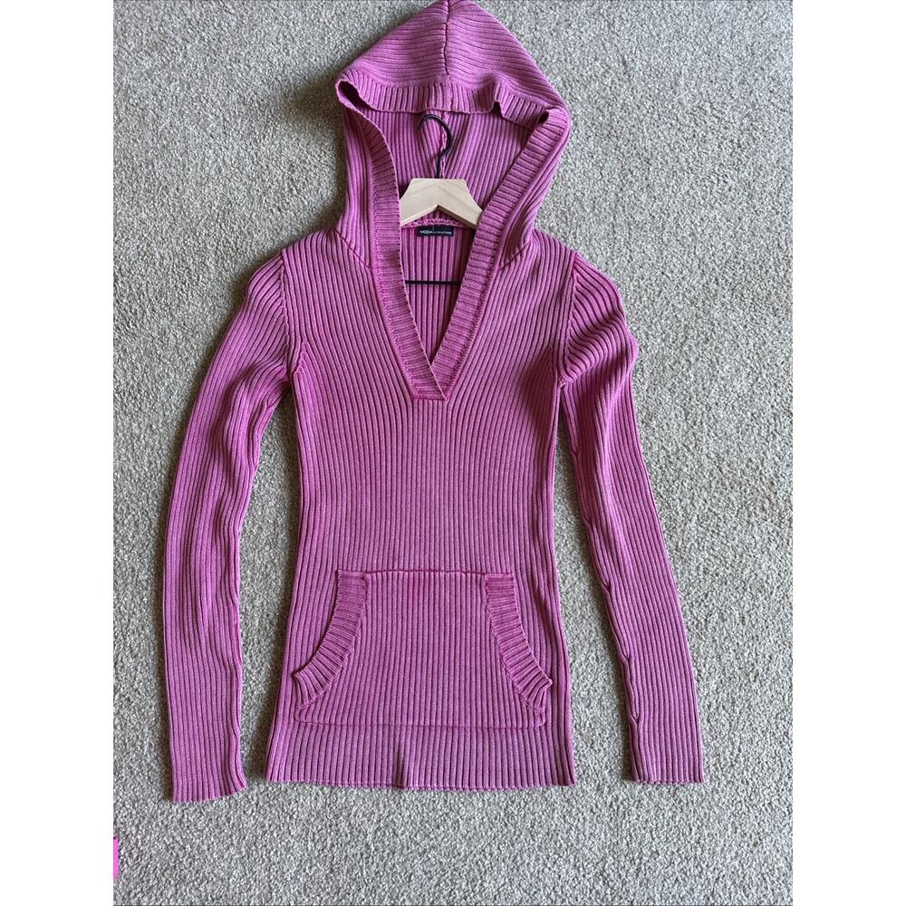 NWOT - Vintage - Moda International Victoria’s Secret Ribbed Knit Pullover - S